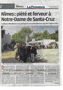 2017 10 01  NIMES 35 EME RASSEMBLEMENT DE LA JUDB A SANTA CRUZ